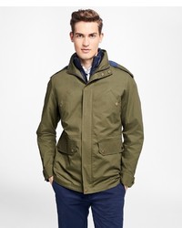 Brooks Brothers Three In One Parka With Interior Puffer Vest