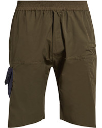 Longjourney Hangar Patch Pocket Cotton Shorts