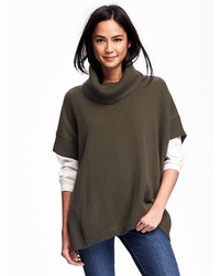 Old Navy Cowl Neck Poncho For