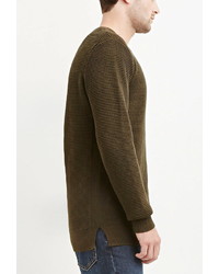 21men 21 Textured Cotton Sweater