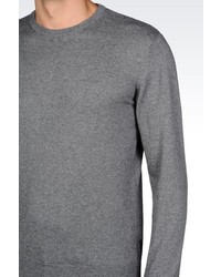 Armani Jeans Sweater In Cotton Blend