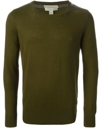 Burberry Brit Nova Check Shoulder Detail Sweater