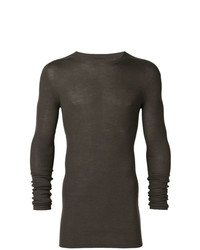 Rick Owens Classic Fitted Sweater