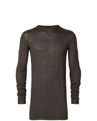 Rick Owens Classic Fitted Sweater