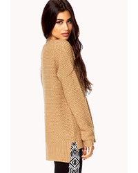 Forever 21 Cozy Open Knit Sweater