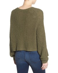 Dolman Sleeve Pullover Sweater