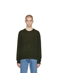 Rag and Bone Green Cashmere Haldon Sweater