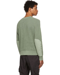 rag & bone Green Dexter Crewneck Sweater