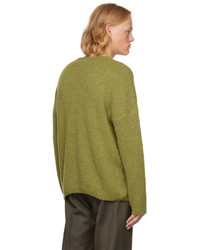 Our Legacy Green Popover Sweater