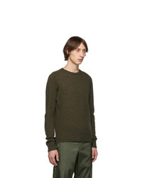 Prada Green Shetland Crewneck Sweater