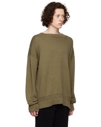 Margaret Howell Green Simple Guernsey Sweater