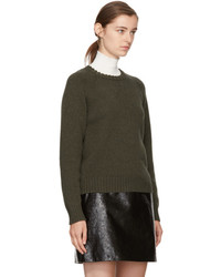 A.P.C. Green Stirling Sweater