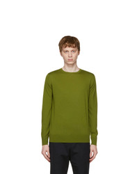 Loro Piana Green Wish Wool T Shirt Sweater