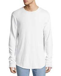 rag & bone Hartley Long Sleeve Linen T Shirt
