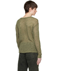 Andersson Bell Khaki Watton Sweater