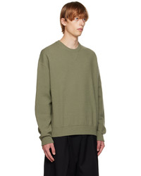 Solid Homme Khaki Wool Sweater