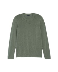 Benson Long Sleeve Crewneck Sweater