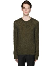 N°21 Brushed Mohair Knit Sweater