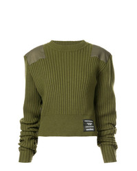 Proenza Schouler Pswl Patch Ribbed Sweater