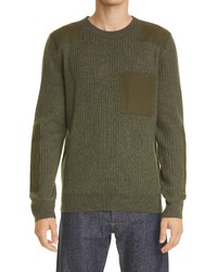 A.P.C. Romain Rib Merino Wool Sweater