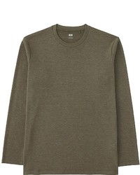 Uniqlo Soft Touch Crewneck Long Sleeve T Shirt
