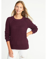 Old Navy Textured Raglan Sleeve Sweater For