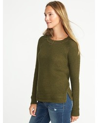 Old Navy Textured Raglan Sleeve Sweater For