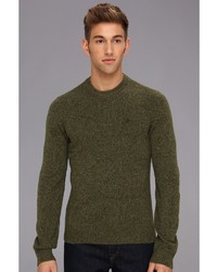 Original Penguin Wool Sweater W Faux Suede Elbow Patches