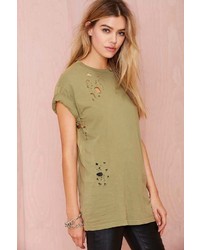 Nasty Gal After Party By Essential Tee Olive