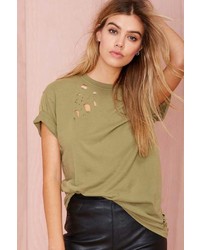 Nasty Gal After Party By Essential Tee Olive