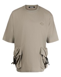Spoonyard Cargo Pocketed Short Sleeve T Shirt