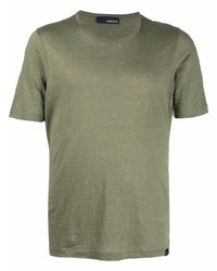 Lardini Chenille Texture Fitted T Shirt