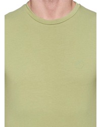 Armani Collezioni Chest Logo Cotton T Shirt