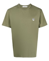 MAISON KITSUNÉ Chest Logo Patch T Shirt