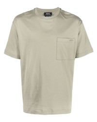 A.P.C. Chest Pocket Cotton T Shirt