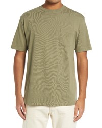 TEXAS STANDARD Cotton Pocket T Shirt In Agave Green At Nordstrom