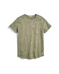 Marine Layer Cotton Saddle Pocket T Shirt