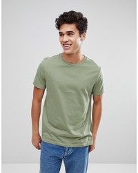 ASOS DESIGN Crew Neck T Shirt In Green