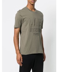 Love Moschino Embossed Logo T Shirt