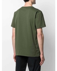 MAISON KITSUNÉ Fox Patch Cotton T Shirt