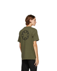 1017 Alyx 9Sm Green A Sphere Logo T Shirt