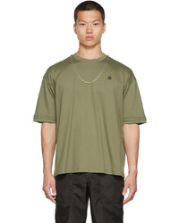 Ambush Green Chain Collar T Shirt