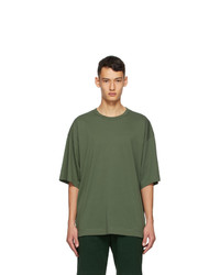 Dries Van Noten Green Cotton T Shirt