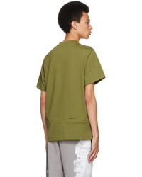 A-Cold-Wall* Green Jersey Logo T Shirt