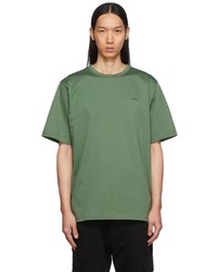 Juun.J Green Lettering T Shirt