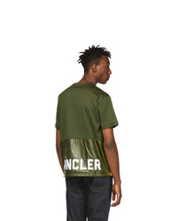 Moncler Green Maglia Combo T Shirt