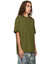 A-Cold-Wall* Green Overdye T Shirt