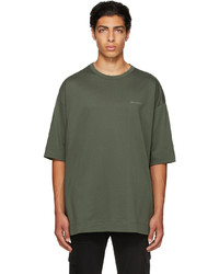 Juun.J Green Oversized Rencontre T Shirt