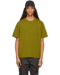 AFFIX Green Reverb Standard Logo Pocket T Shirt