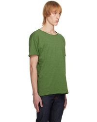 Nudie Jeans Green Roger T Shirt